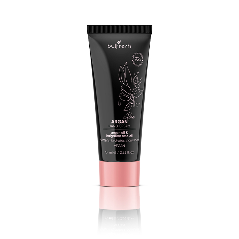 hand cream argan and rose
