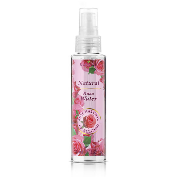 Натурална българска розова вода Bulfresh cosmetics 100 ml+ помпа - Image 3